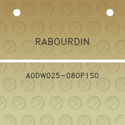 rabourdin-a0dw025-080p1s0