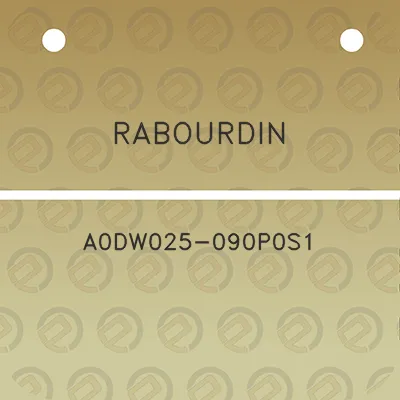 rabourdin-a0dw025-090p0s1