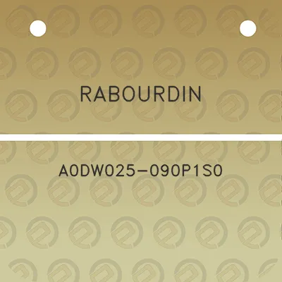 rabourdin-a0dw025-090p1s0