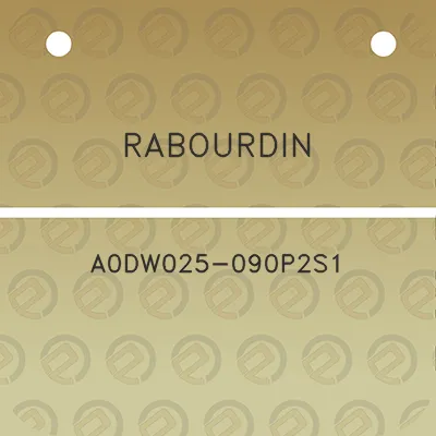 rabourdin-a0dw025-090p2s1