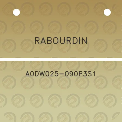 rabourdin-a0dw025-090p3s1