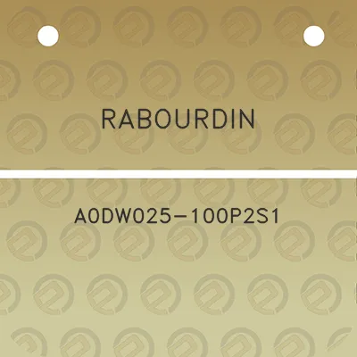 rabourdin-a0dw025-100p2s1