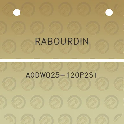 rabourdin-a0dw025-120p2s1