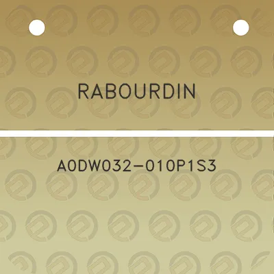 rabourdin-a0dw032-010p1s3