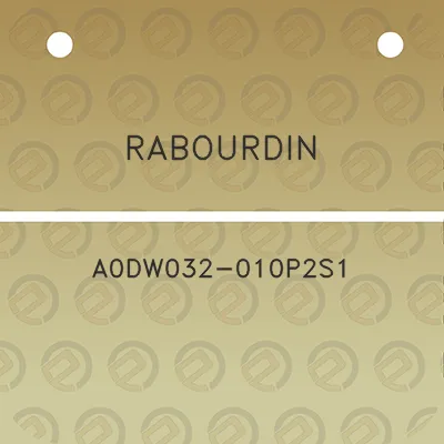 rabourdin-a0dw032-010p2s1