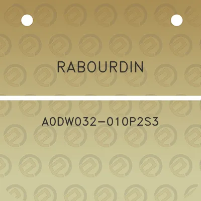 rabourdin-a0dw032-010p2s3