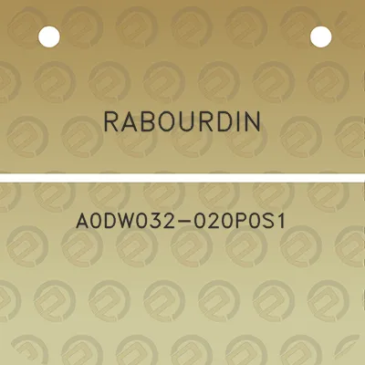 rabourdin-a0dw032-020p0s1