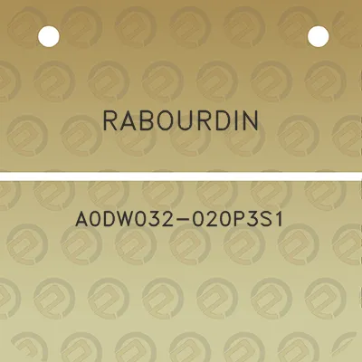 rabourdin-a0dw032-020p3s1