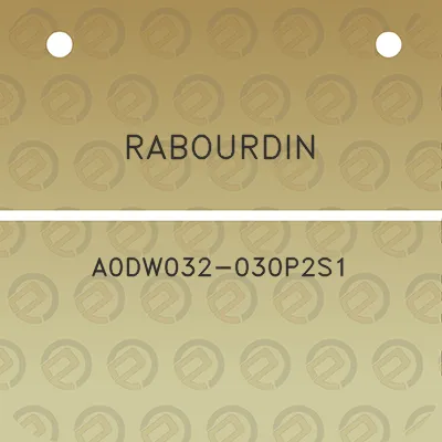 rabourdin-a0dw032-030p2s1