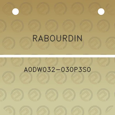 rabourdin-a0dw032-030p3s0