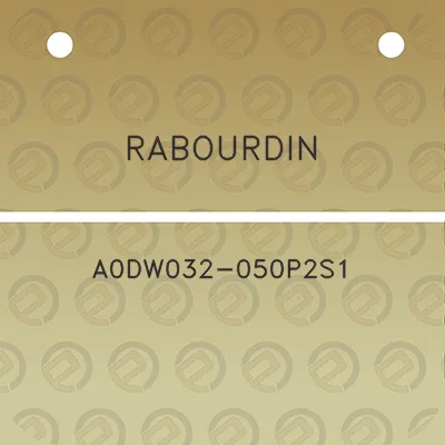 rabourdin-a0dw032-050p2s1