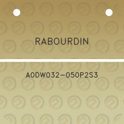 rabourdin-a0dw032-050p2s3