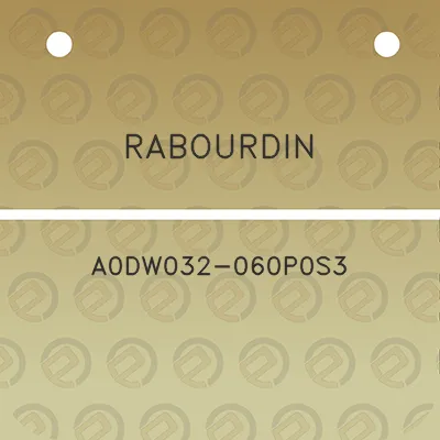 rabourdin-a0dw032-060p0s3