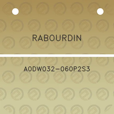 rabourdin-a0dw032-060p2s3