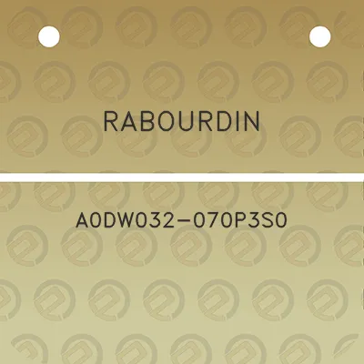 rabourdin-a0dw032-070p3s0