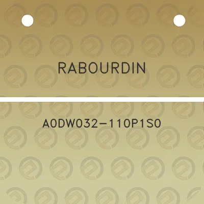 rabourdin-a0dw032-110p1s0