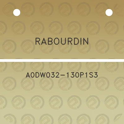 rabourdin-a0dw032-130p1s3