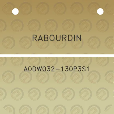 rabourdin-a0dw032-130p3s1