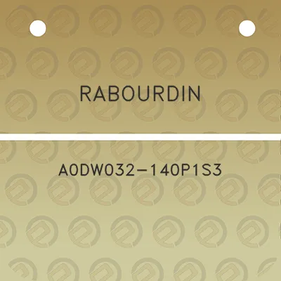 rabourdin-a0dw032-140p1s3