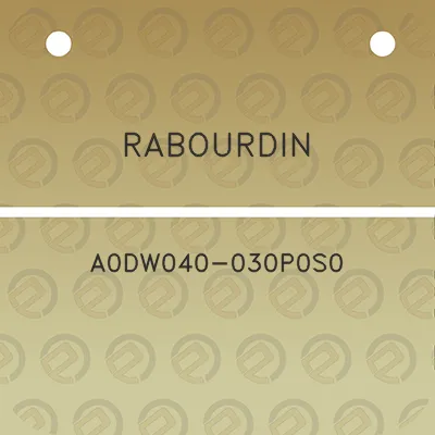 rabourdin-a0dw040-030p0s0