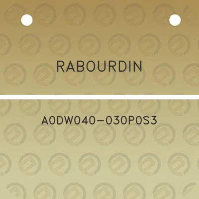 rabourdin-a0dw040-030p0s3