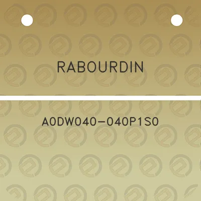 rabourdin-a0dw040-040p1s0