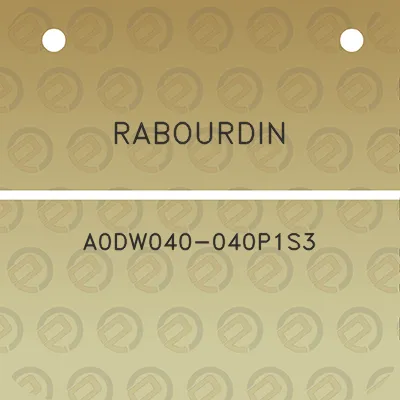 rabourdin-a0dw040-040p1s3