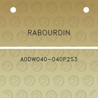 rabourdin-a0dw040-040p2s3