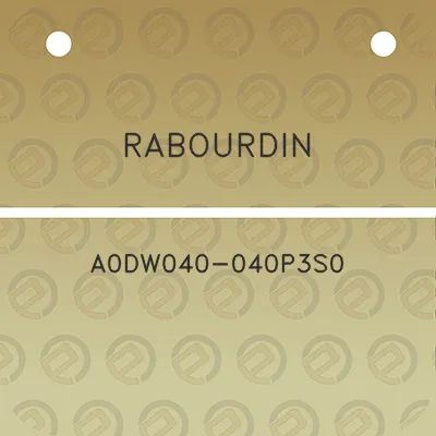 rabourdin-a0dw040-040p3s0