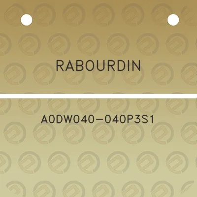 rabourdin-a0dw040-040p3s1