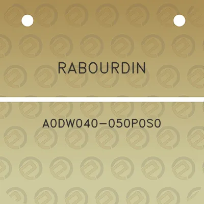 rabourdin-a0dw040-050p0s0