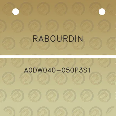 rabourdin-a0dw040-050p3s1