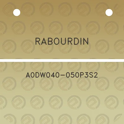 rabourdin-a0dw040-050p3s2