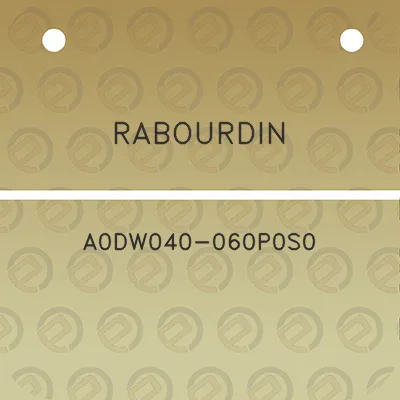 rabourdin-a0dw040-060p0s0