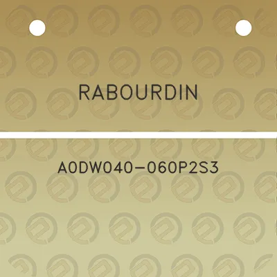 rabourdin-a0dw040-060p2s3