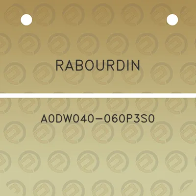 rabourdin-a0dw040-060p3s0