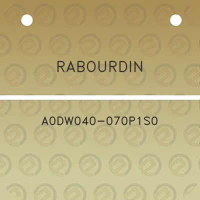 rabourdin-a0dw040-070p1s0