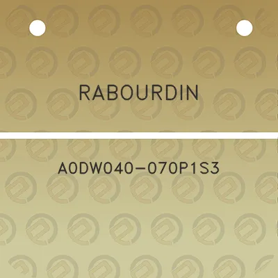 rabourdin-a0dw040-070p1s3