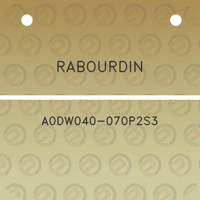 rabourdin-a0dw040-070p2s3