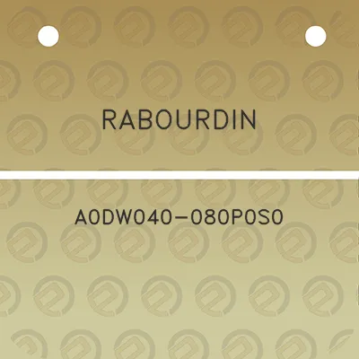 rabourdin-a0dw040-080p0s0