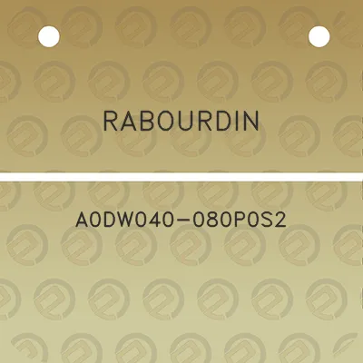 rabourdin-a0dw040-080p0s2