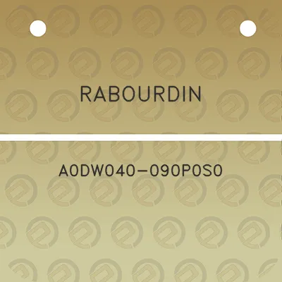 rabourdin-a0dw040-090p0s0