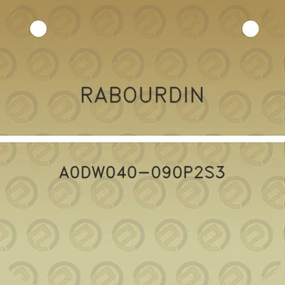 rabourdin-a0dw040-090p2s3