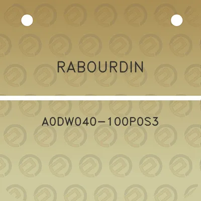 rabourdin-a0dw040-100p0s3