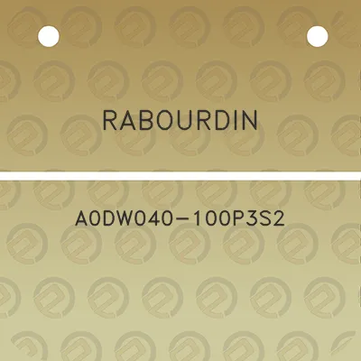 rabourdin-a0dw040-100p3s2