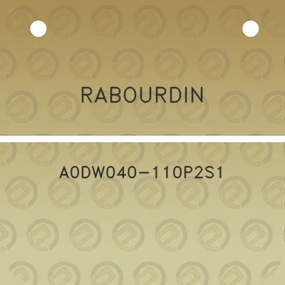 rabourdin-a0dw040-110p2s1