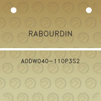 rabourdin-a0dw040-110p3s2