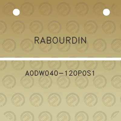 rabourdin-a0dw040-120p0s1