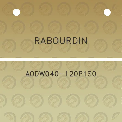 rabourdin-a0dw040-120p1s0