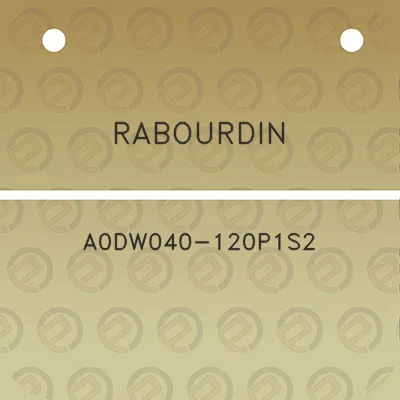 rabourdin-a0dw040-120p1s2